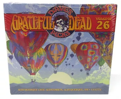 New Sealed Grateful Dead Daves Picks Vol 26 Albuquerque New Mexico 11/17/71 • $89.95