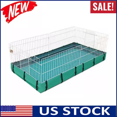 Guinea Habitat Guinea Pig Home Cage Leak-proof Washable Indoor Outdoor • $59.21