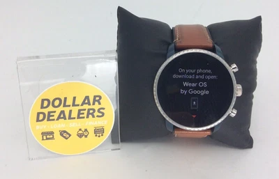 $80 • Buy Fossil Q Explorist Gen 3 Smart Watch (Blue/Tan Leather)