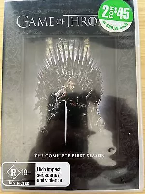 Game Of Thrones : Season 1 (DVD 2011) • $1.99