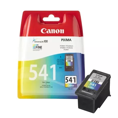 Genuine Canon CL541 Colour Ink Cartridge For PIXMA MG4150 Inkjet Printer • £23.75