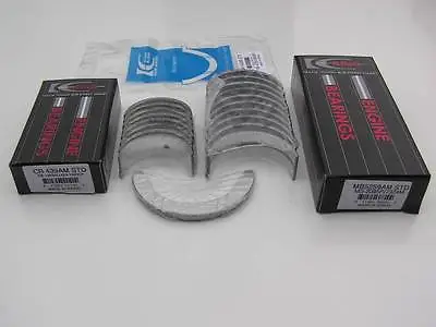 King Rod Main Thrust Bearing Kit Honda Crv B20b B20 Vtec Bearings Si B20b4 B20z2 • $66.99