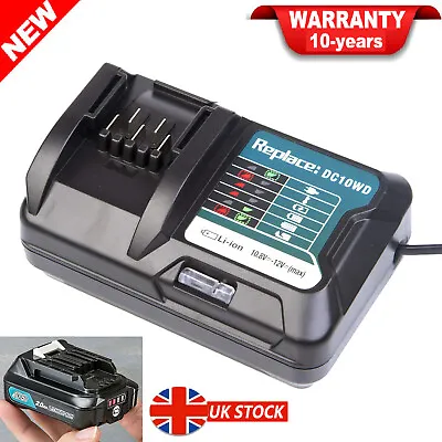 BL1021B Battery Charger For Makita 10.8V 12V Li-ion DC10WC DC10WD BL1041B BL1015 • £14.89