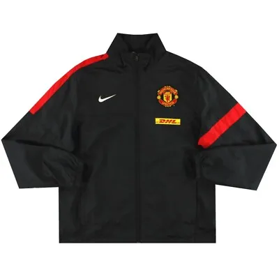 Nike Men's Fc Manchester United 2012/2013 Jacket Training Soccer Football Size S • $89.99