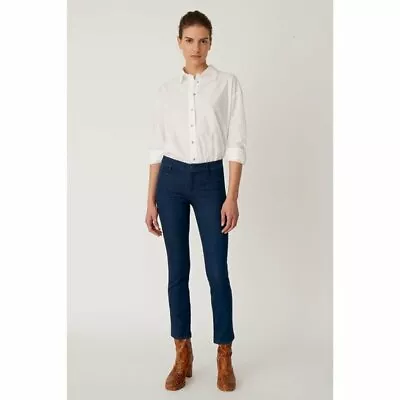 NWT Mih Jeans Paris Mid Rise Cropped Slim Rinse 28 • $100