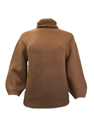 Max Mara Women's Tobacco Etrusco Knitted Sweater Size M NWT • $194.35