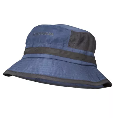 SNOWGUM Microfibre Bucket Hat Navy Lightweight Cap Sun Protection Headwear • $13.95