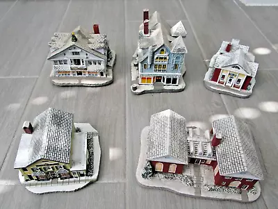 5 Different Vintage Limited Edition Numbered Rockwell's Main Street Houses • $5