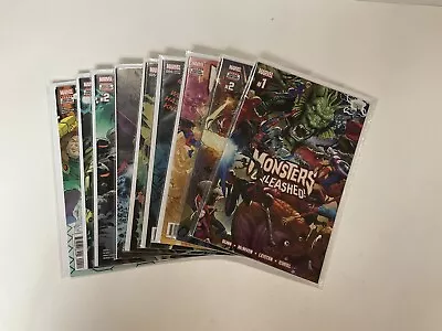 Monsters Unleashed 1 2 3 4 5 Lot Run Set Near Mint Nm Marvel • $24.99