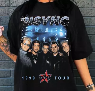 Vintage Nsync 1999 Tour Tee Shirt Nsync T-Shirt Nsync Merch Gift S-5Xl • $26.98