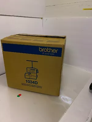 Brother 1034D Serger Heavy Duty Overlock Homelock Sewing Machine Open Box • $350