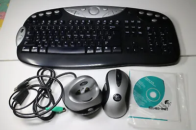 Logitech MX Duo Cordless Elite Wireless Keyboard And MX700 Mouse With Receiver • $39.99