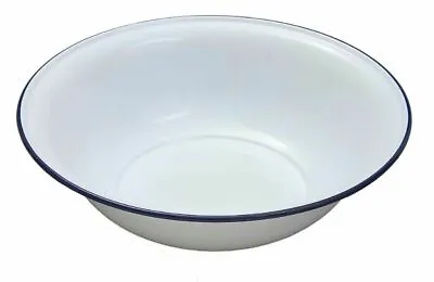 30cm  New Falcon Enamel Wash Basin Washing Up Large Bowl White Faench Vintage • £13.40