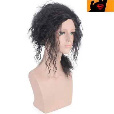 Cosplay Wig African Students Halloween Michael Jackson Black Curly Fashion Party • $27.11