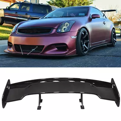 46  Glossy Black Rear Trunk Spoiler Racing GT Wing For Infiniti G35 G37 Coupe • $149.39