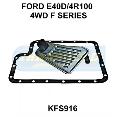 Transgold Automatic Transmission Filter Service Kit KFS916  Fits Ford E40D/4R100 • $43.70