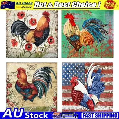 $10.19 • Buy Decor Art 5D Diamond Painting Chickens Resin Wall Picture