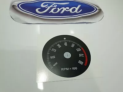 Ford Falcon Xy Xw Gt Gs Ho 8000 Rpm Tacho Decal Cleveland Sedan New New Concours • $19.50