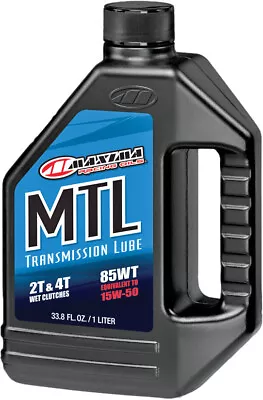 MAXIMA MTL-E 85W Medium Endurance 15W/50 Transmission Lube Fluid 1L • $19.43