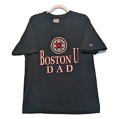90s Boston University Dad Champion T Shirt • $15