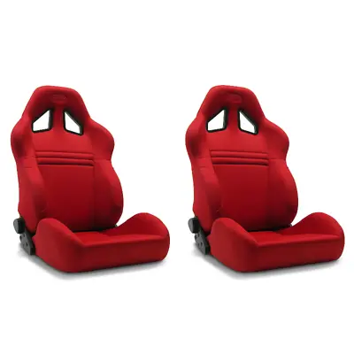 SAAS Kombat Seats (2) Dual Recline Red ADR Compliant • $700