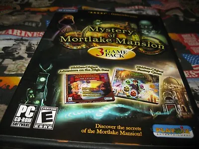 Mystery Of Mortlake Mansion: 3 Game Pack (PC 2011) • $9.99