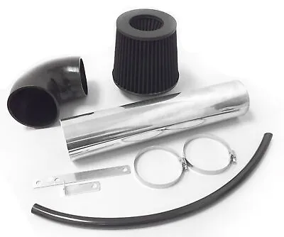 Black Air Intake Kit + Filter For 2006-2010 Jeep Grand Cherokee 6.1L SRT8 • $51