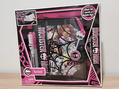 Monster High Draculaura First Wave Fearbook Journal Very Rare NIB • $64.34