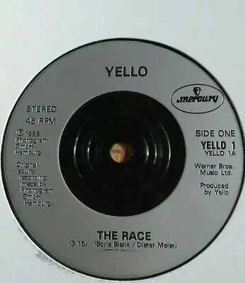 YELLO - 7  Vinyl - The Race / Sporting Mix / Another Race - 1988 - Mercury  • £2.99