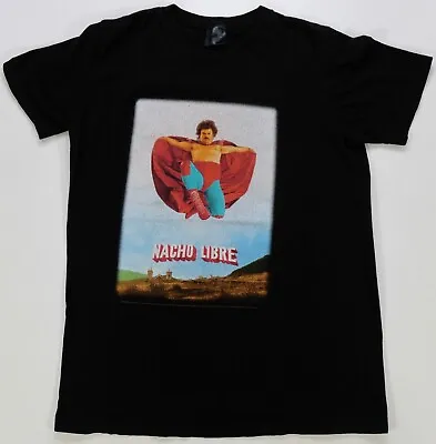 Rare Vintage GIANT Nacho Libre 2006 Film Promo T Shirt 2000s Jack Black Comedy • $99.99