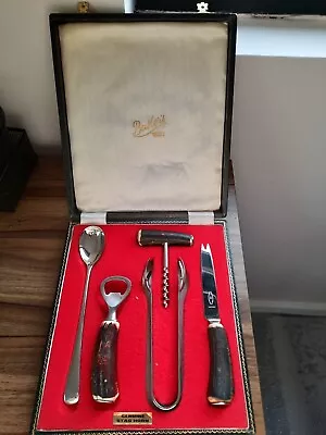 £120 • Buy Butlers Genuine Stag Horn Vintage Bar Set