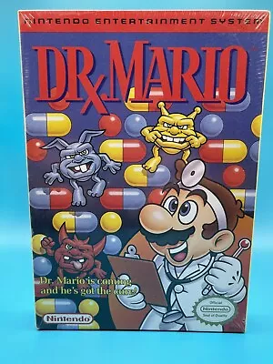 NES Dr.Mario NINTENDO NES Complete NEW FACTORY SEALED • $300