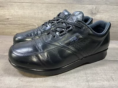 Sas Shoes Time Out Black Leather Tripad Comfort Orthopedic Mens Size 12 M • $49