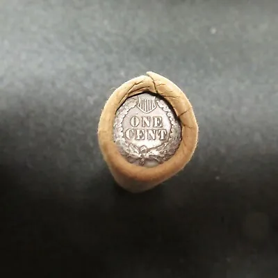 Indian Head Cent Penny Roll Lot In A Bank Of Montana Coin Wrap   R-573 • $125
