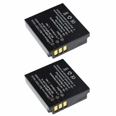 2X CGA-S005E Battery For Panasonic Camera Lumix DMC-FX01 FX8 DMC-LX1 LX2 LX3 LX9 • £11.15