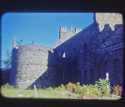 VTG 1949 Kodachrome Slide Red Border Stone Barn Castle Cleveland New York • $21.77