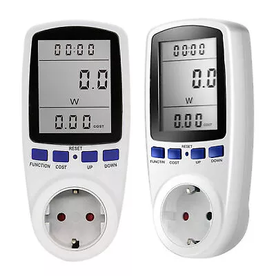 Power Meter Energy Monitor Power Consumption Wattmeter Electricity Meter Socket • $24.99