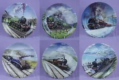 Davenport Great Steam Trains Collectors Plates By Paul Gribble 26-D8-4 • £8.97