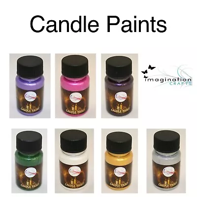 Imagination Crafts Candle Paint -  Premium Quality Acrylic Paint For Candles • £5.45