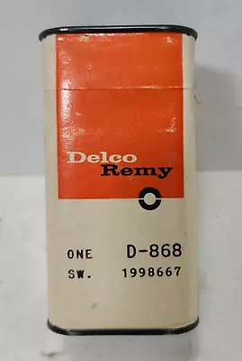 1998667 -Vintage GM STOP LAMP SWITCH Delco# D868 Replaced By 1993509 58-62 Chevy • $36