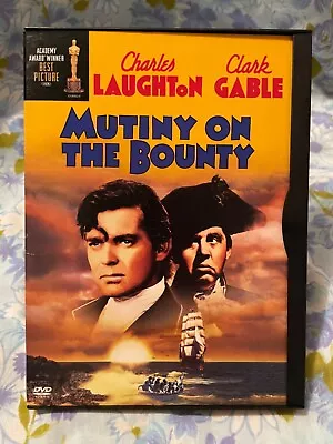 DVD Mutiny On The Bounty Charles Laughton Clark Gable Franchot Tone Herbert Mund • $7.99