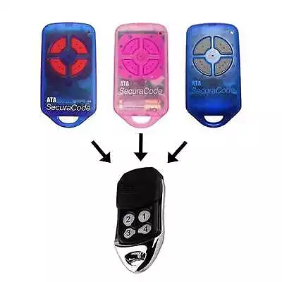 ATA Garage/gate Door Remote Control PTX-4 Replacement Securacode PTX4 • $7.50