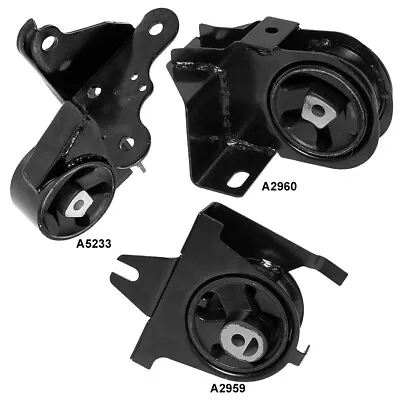 Engine Motor Mount & AUTOMATIC Trans Mounts 3PCS For Dodge Caravan 00-96 V6-3.3L • $63.99