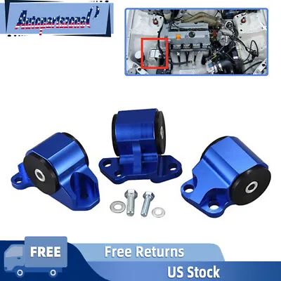 Engine Motor Mount Swap Kit For Acura Integra Honda Civic B & D Series EG 2-Bolt • $62.69