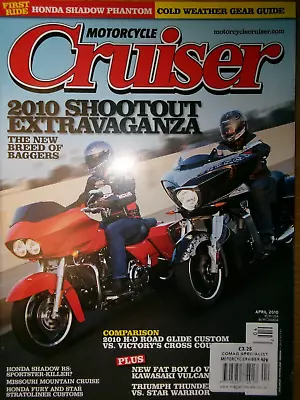 Motorcycle Cruiser Magazine-april 2010-s/r • $6.15