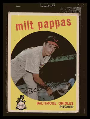 1958 Topps Milt Pappas #391 Baltimore Orioles • $2.99