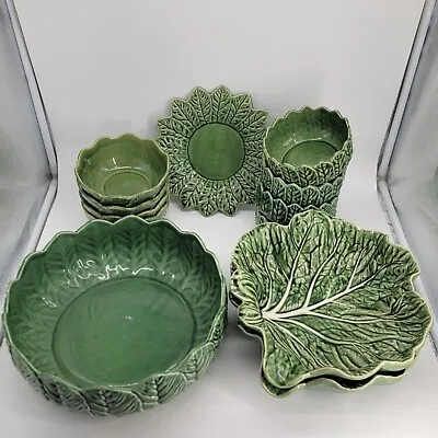 Bordallo Pinheiro Ceramic Cabbage Pieces  • $26.40