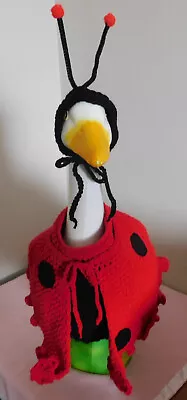 Goose Clothes Lady Bug Goose Sweater Porch Goose Outdoor Decor Goose Outfits • $26