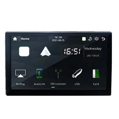 Wireless Carplay Android Auto 7in Car MP5 Player Stereo Radio Bluetooth FM USB • $127.70