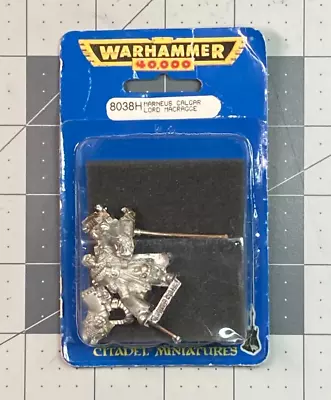 Warhammer 40K Space Marines MARNEUS CALGAR LORD MACRAGGE Blister NIB GW OOP S24 • $35.99